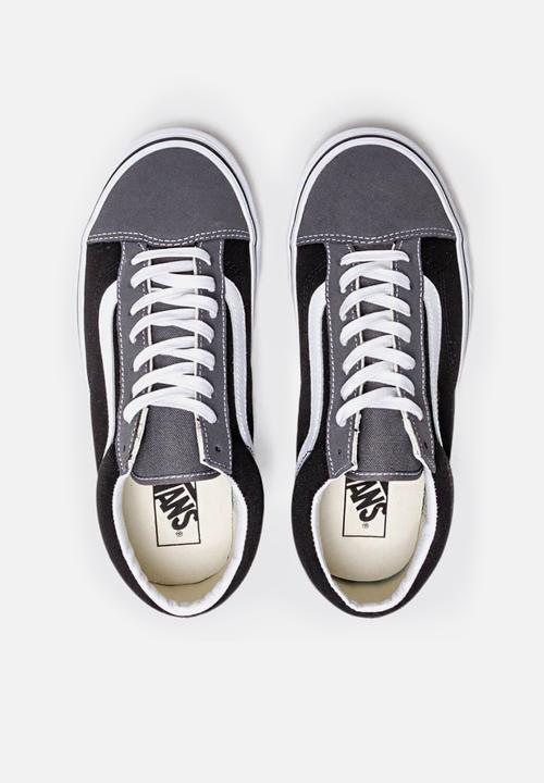 Vans - Style 36 - (vintage suede) pewter/black