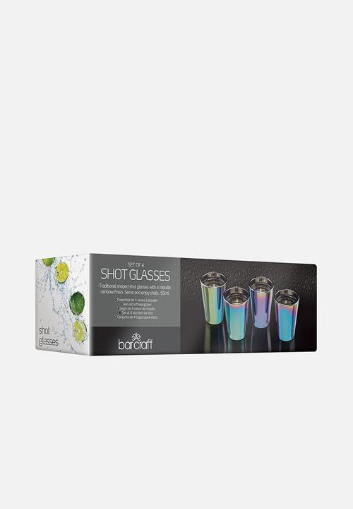 Kitchen Craft - Rainbow shot glasses - multi