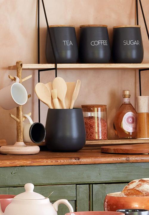 Kitchen Craft - Sugar canister - charcoal