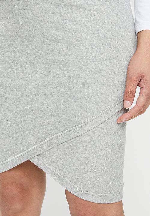 Superbalist - Tummy band bodycon - grey 