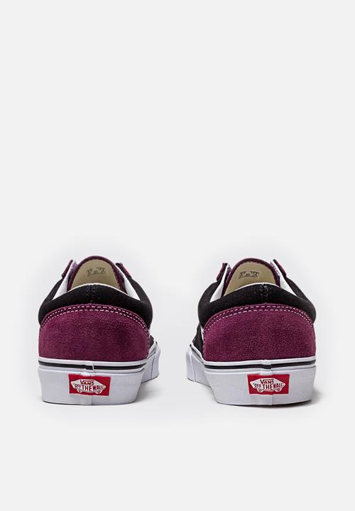 Vans - Style 36 - (vintage suede) prune/black