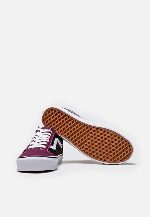 Vans - Style 36 - (vintage suede) prune/black