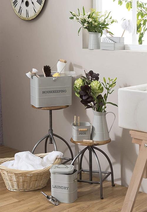 Kitchen Craft - Housekeeping box - grey