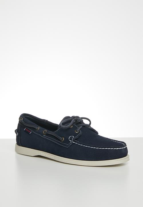 Sebago - Docksides portland suede - navy