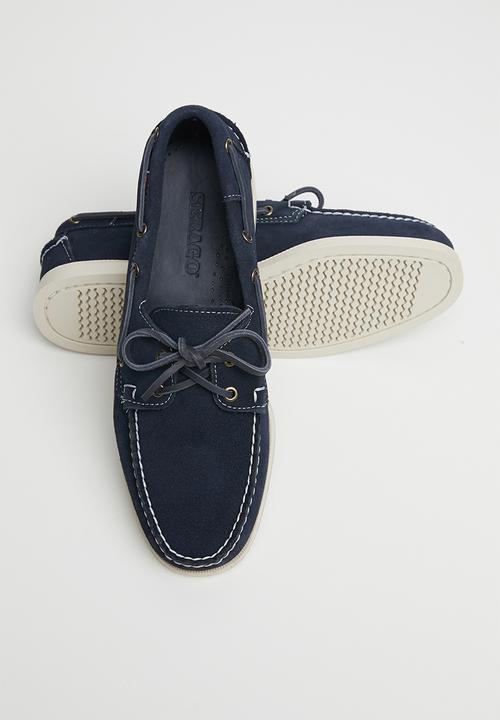 Sebago - Docksides portland suede - navy
