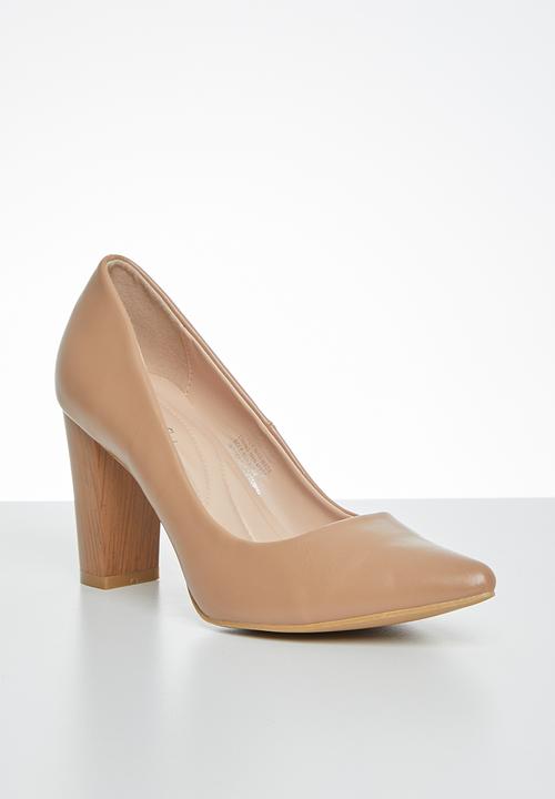 Butterfly Feet - Optic heel - beige