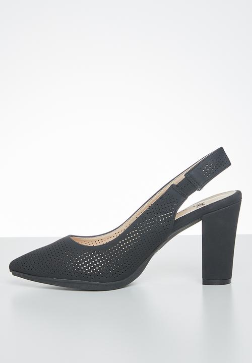 Butterfly Feet - Salute heel - black