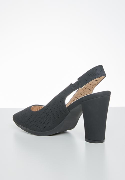 Butterfly Feet - Salute heel - black