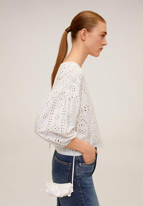 MANGO - Tshirt Soraya - white