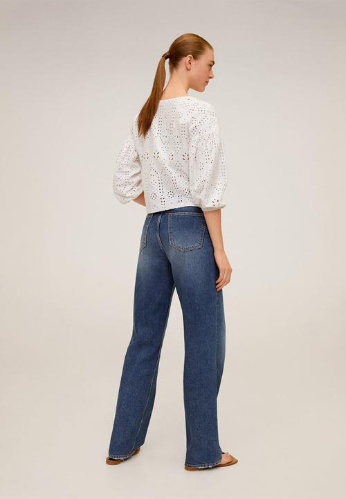 MANGO - Tshirt Soraya - white