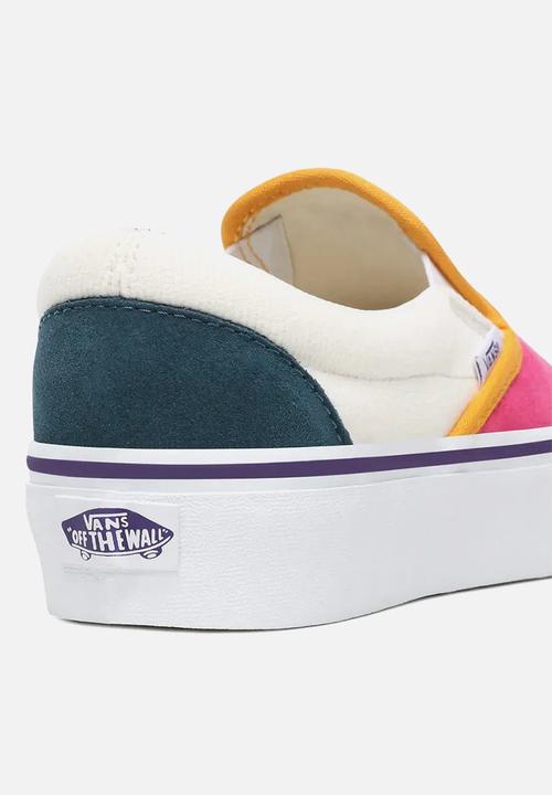 Vans - Classic Slip-On - (mini cord) multi/true white