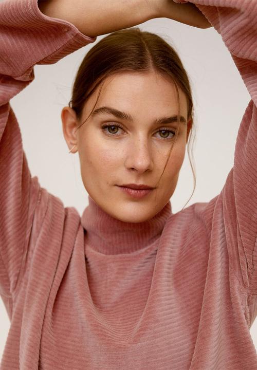 MANGO - Perco sweater - pink 