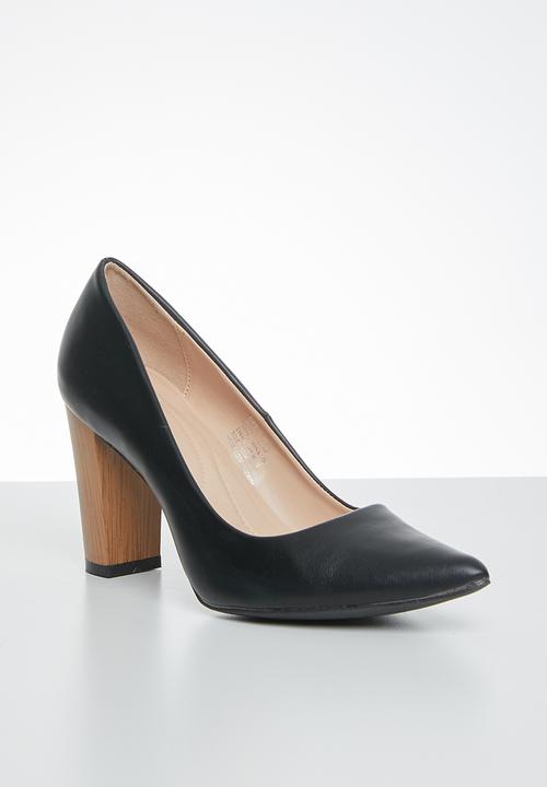 Butterfly Feet - Optic heel - black