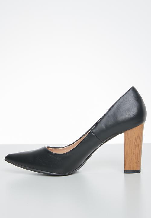 Butterfly Feet - Optic heel - black