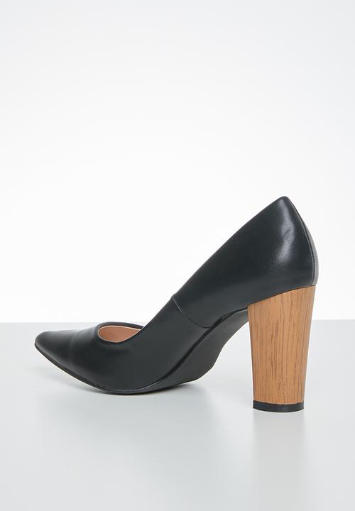 Butterfly Feet - Optic heel - black