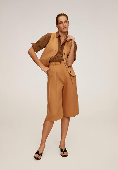 MANGO - Shirt dad - brown