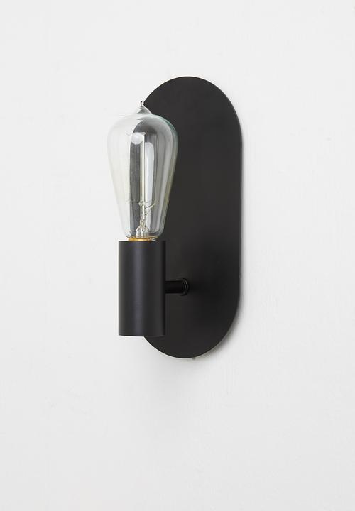 Sixth Floor - Kim wall light - black