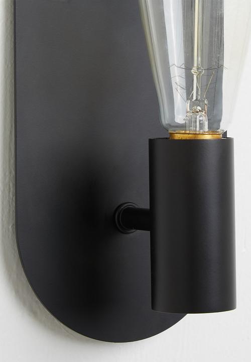 Sixth Floor - Kim wall light - black