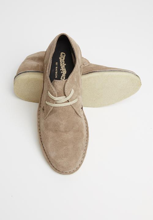 Grasshoppers - Grasshoppers hudson - lux suede mushroom