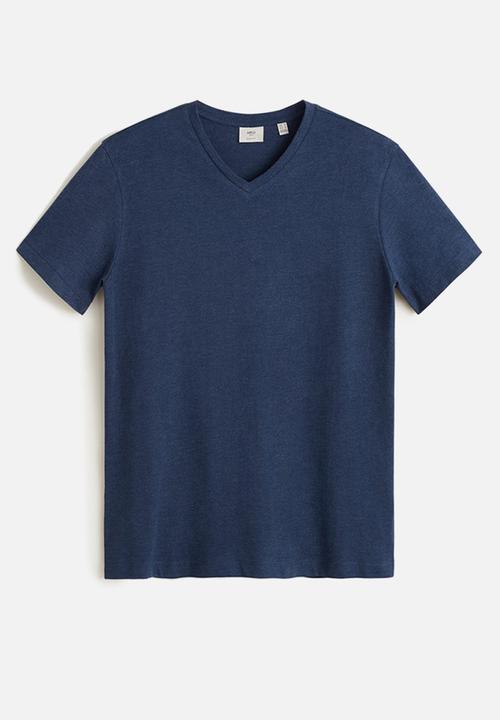MANGO - Chelsea T-shirt - navy