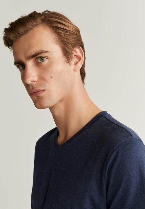 MANGO - Chelsea T-shirt - navy