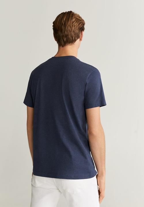 MANGO - Chelsea T-shirt - navy