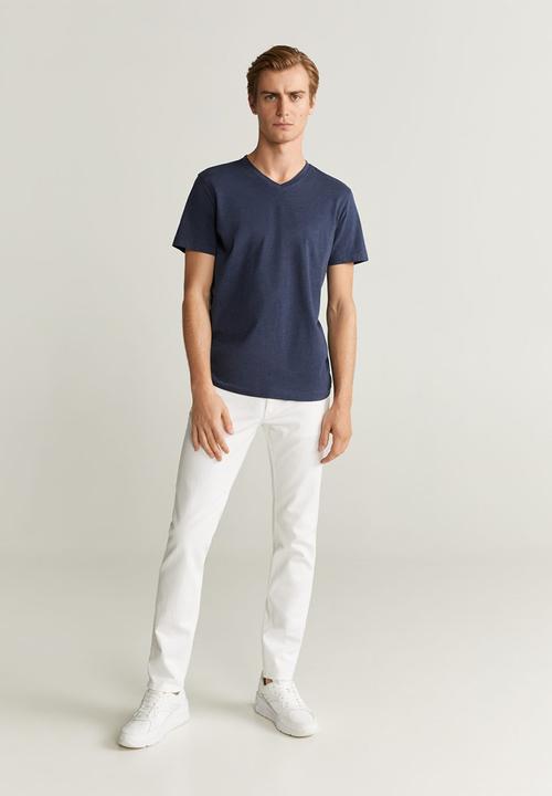 MANGO - Chelsea T-shirt - navy