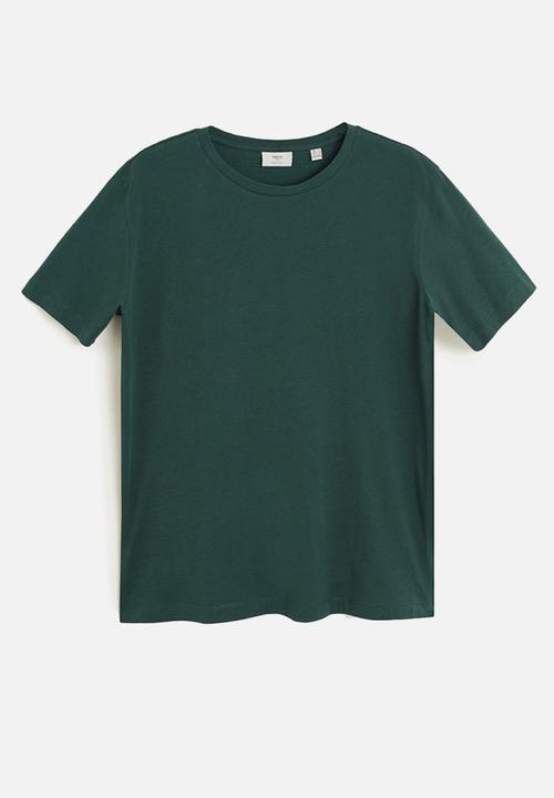 MANGO - Cherlo T-shirt - green