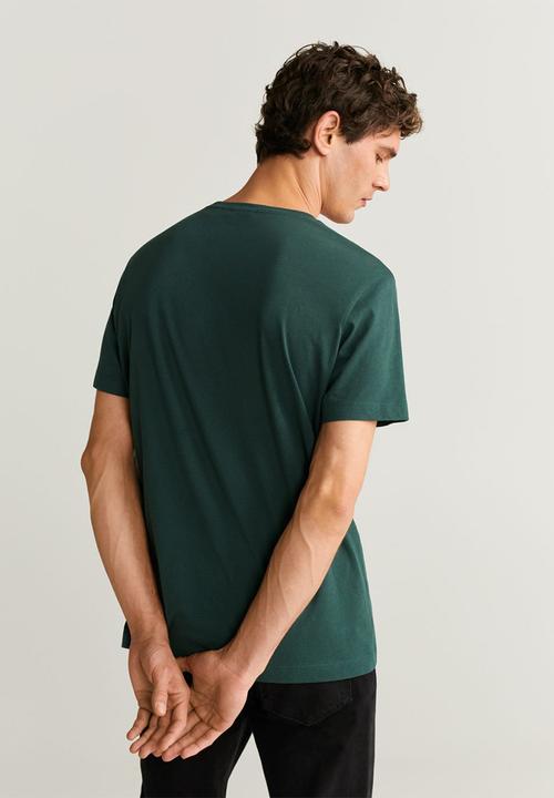 MANGO - Cherlo T-shirt - green