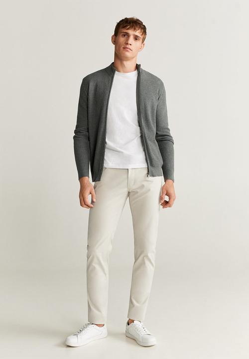 MANGO - Pisa6 trousers - beige