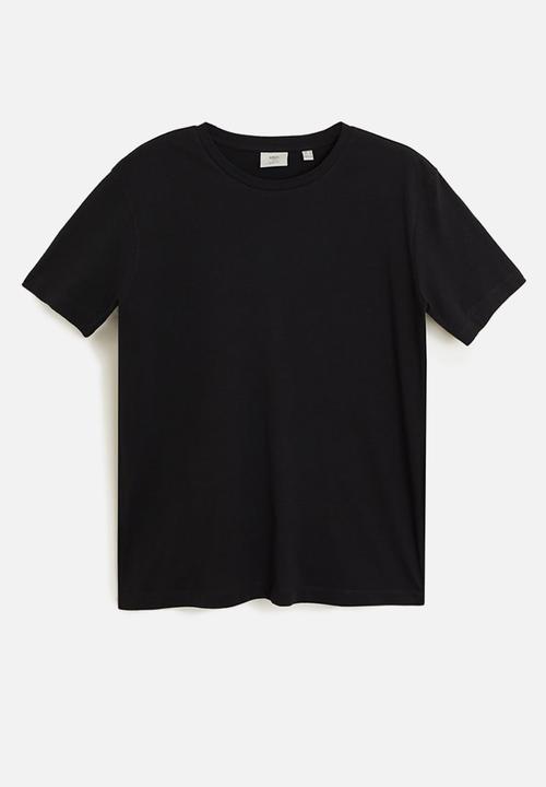 MANGO - Cherlo T-shirt - black