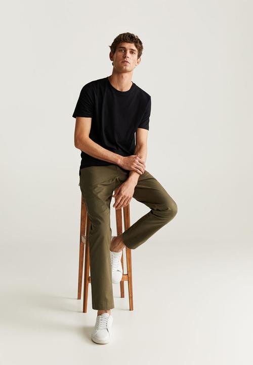 MANGO - Cherlo T-shirt - black