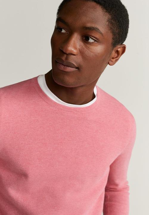MANGO - Avena sweater - pink