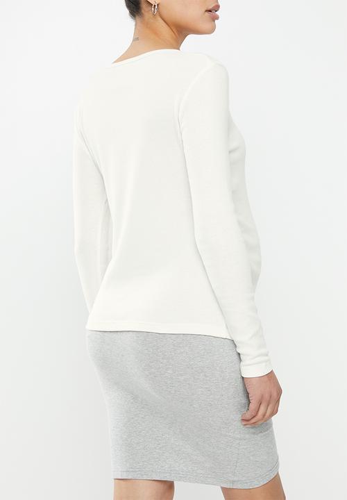 Cotton On - Maternity henley long sleeve top - gardenia