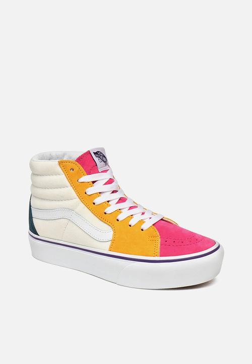 Vans - SK8-Hi platform 2.0 - (mini cord) multi/true white