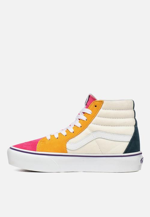 Vans - SK8-Hi platform 2.0 - (mini cord) multi/true white