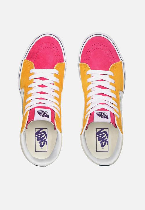 Vans - SK8-Hi platform 2.0 - (mini cord) multi/true white