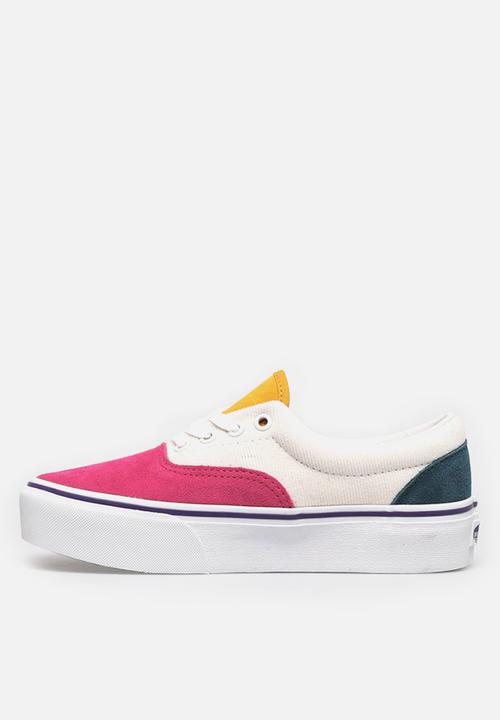 Vans - Era platform - (mini cord) multi/true white