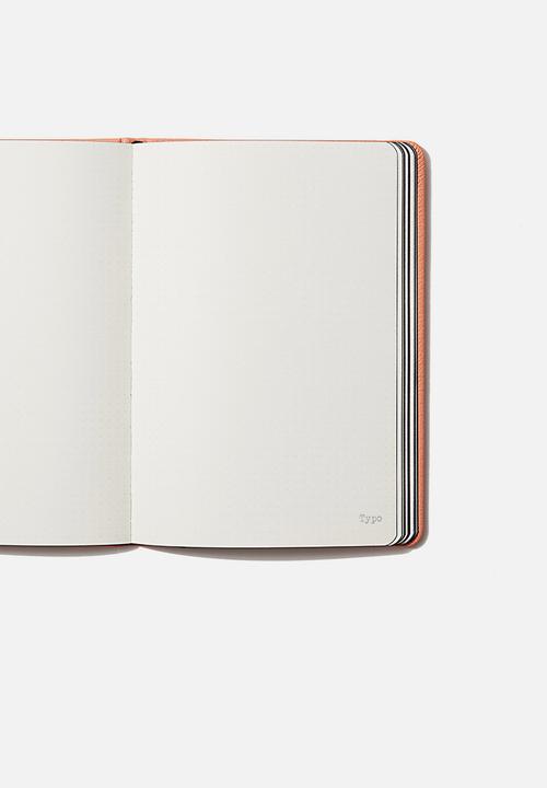 Typo - A5 dot buffalo journal - peach