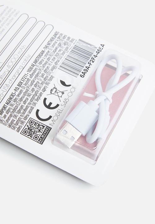 H&S - Power bank - pink