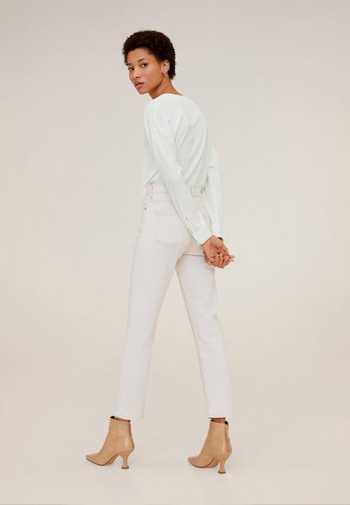 MANGO - Basic blouse - white
