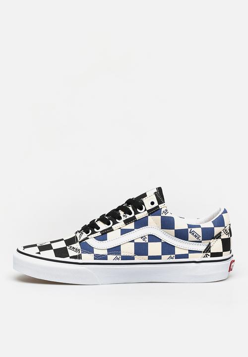 Vans - Old Skool - (big check) black/navy