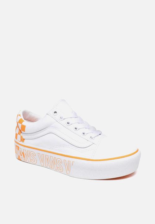 Vans - Old Skool platform - true white/multi
