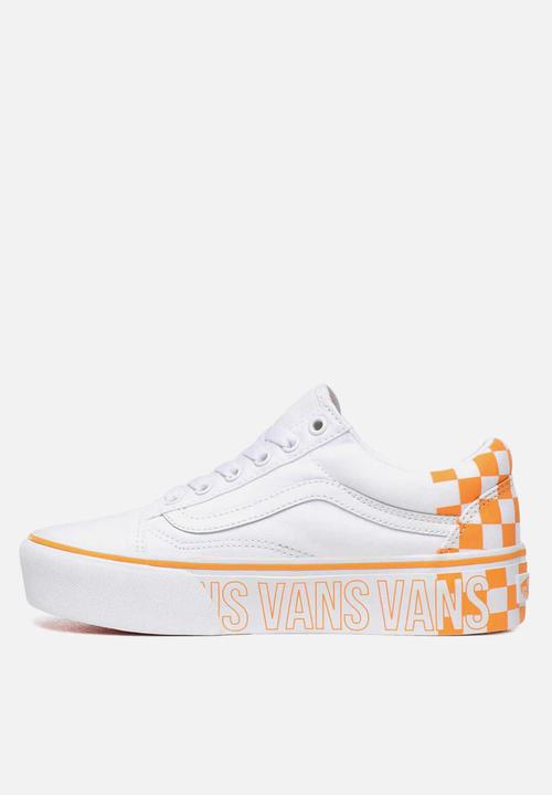 Vans - Old Skool platform - true white/multi