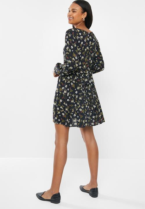 MILLA - Button down dress - navy 