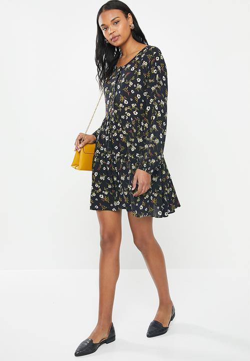 MILLA - Button down dress - navy 