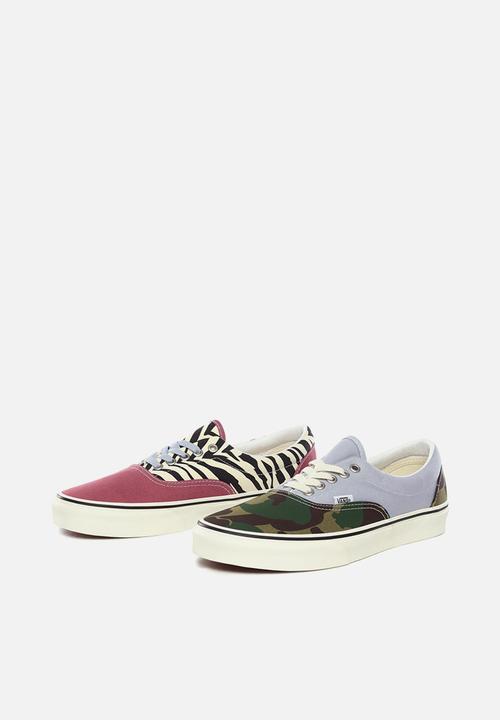 Vans - Era - (mismatch) zebra/camo