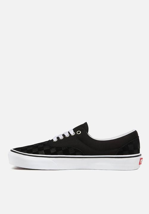 Vans - Ua era - (deboss checkerboard) black/true white