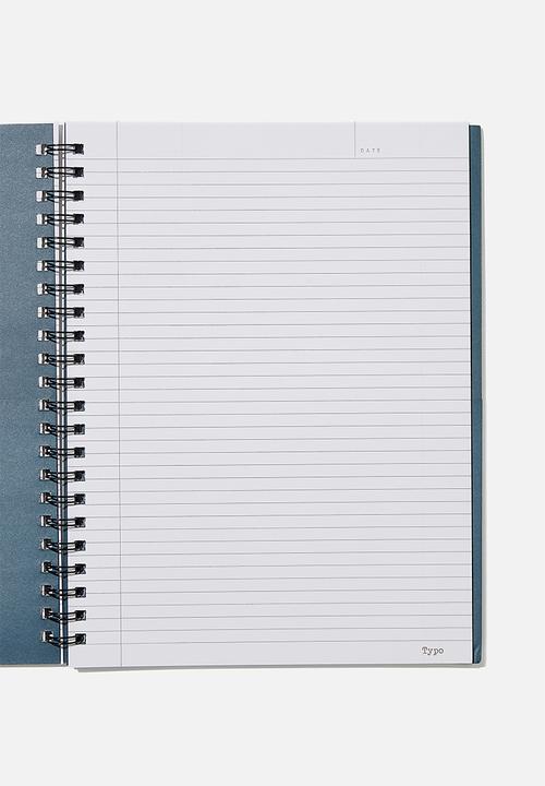 Typo - A4 campus notebook recycled - mountains high