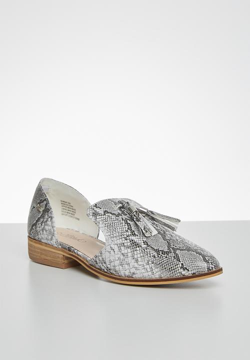 Miss Black - Sunday loafer - white